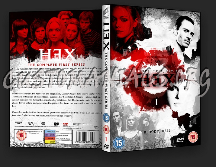 HEX (UK) - Season One / Series One dvd cover