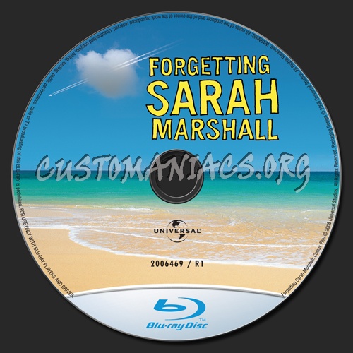 Forgetting Sarah Marshall blu-ray label