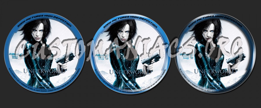 Underworld Evolution blu-ray label