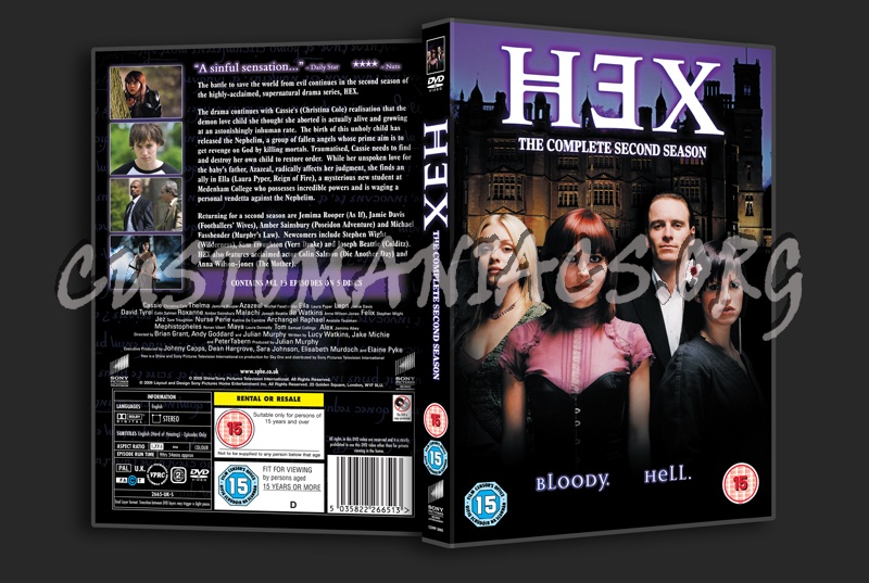 Hex Season 2 dvd cover