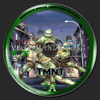 Tmnt blu-ray label