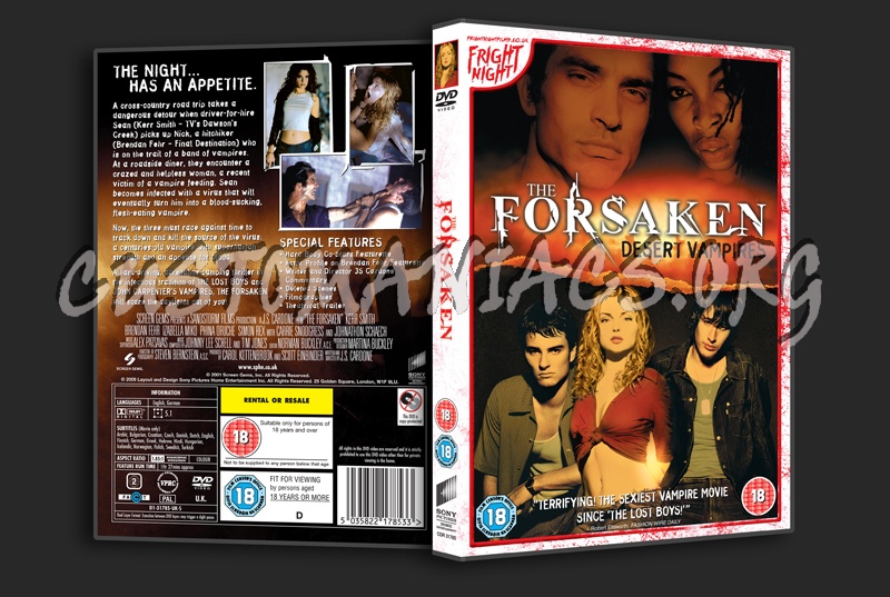 The Forsaken dvd cover