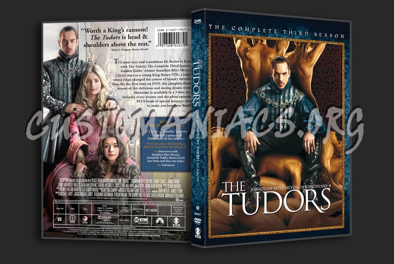 The Tudors Season 3 dvd cover