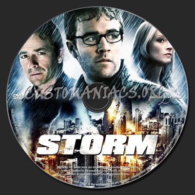 The Storm dvd label