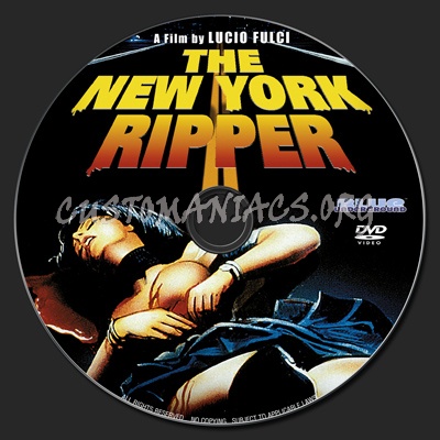 New York Ripper dvd label