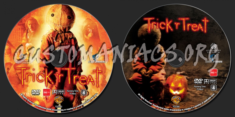 Trick 'r Treat dvd label