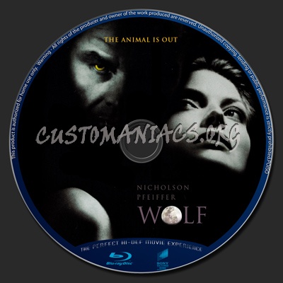 Wolf blu-ray label