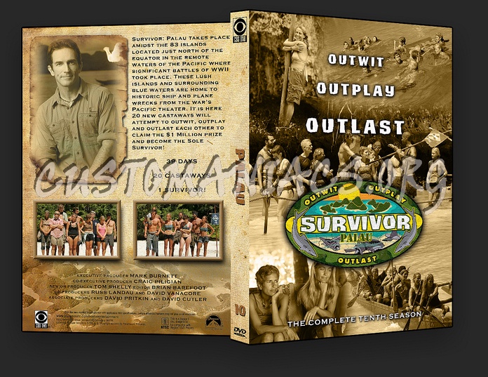 Survivor Palau - Season 10 dvd cover