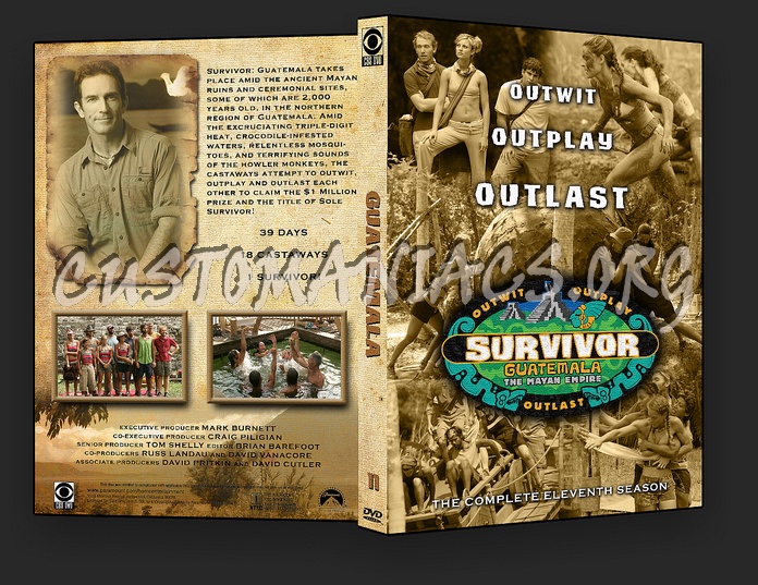 Survivor Guatemala - Season 11 dvd cover