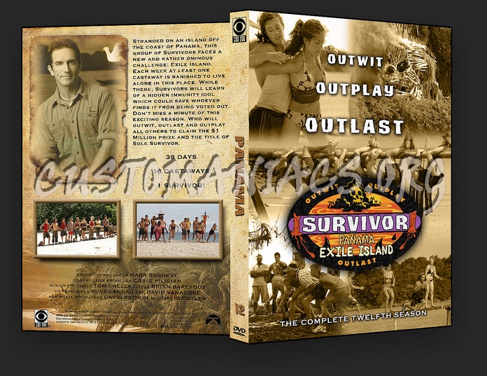 Survivor Panama - Season 12 dvd cover