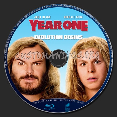 Year One blu-ray label