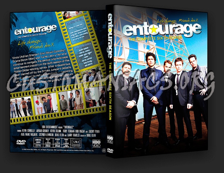 Entourage Seasons 1-8 dvd cover