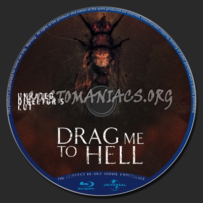 Drag Me To Hell blu-ray label