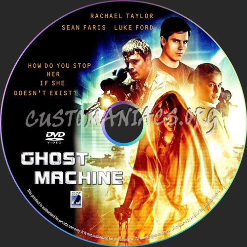 Ghost Machine dvd label