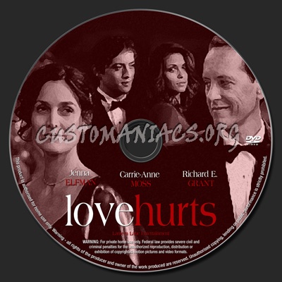 Love Hurts dvd label