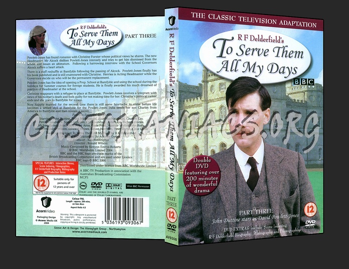 To Serve Them All My Days Part 1 dvd cover