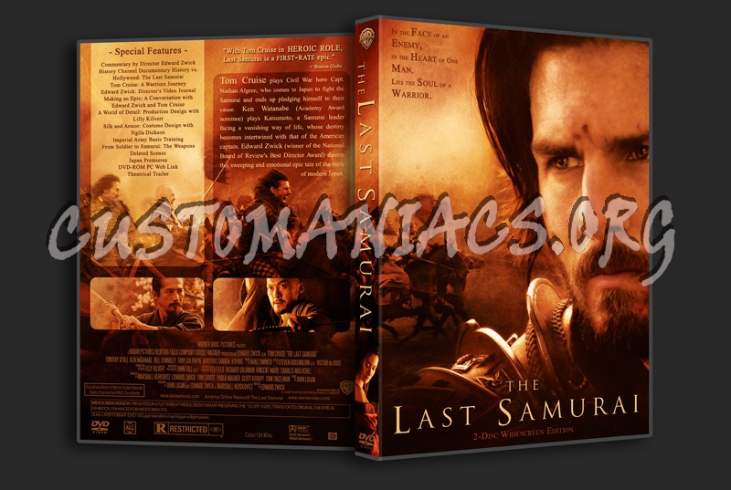 The Last Samurai dvd cover