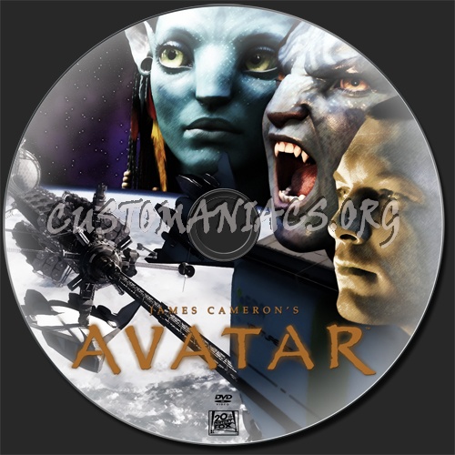 Avatar dvd label