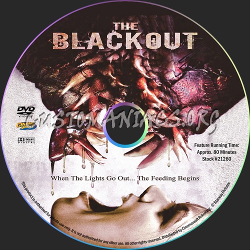 The Blackout dvd label