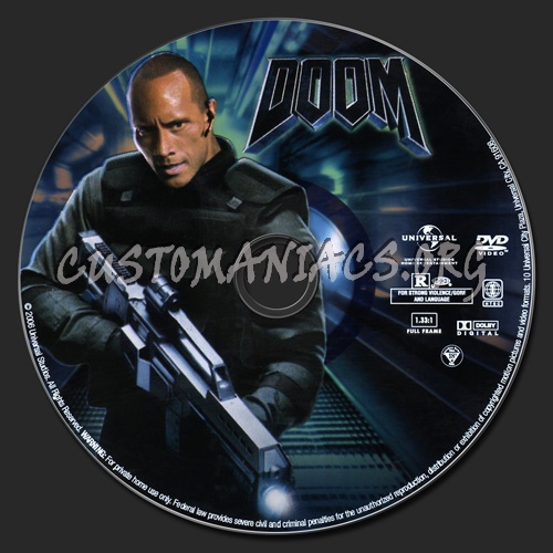 Doom dvd label