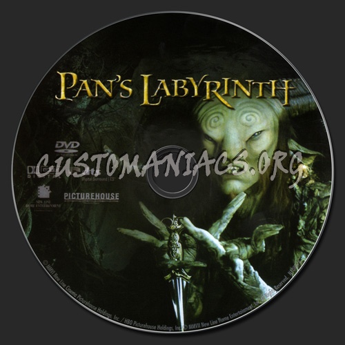 Pan's Labyrinth dvd label