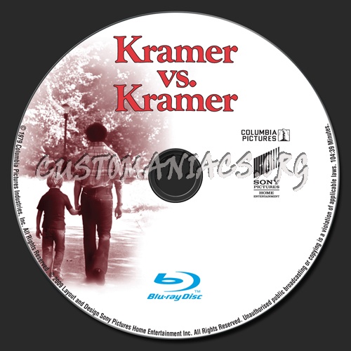 Kramer vs Kramer blu-ray label