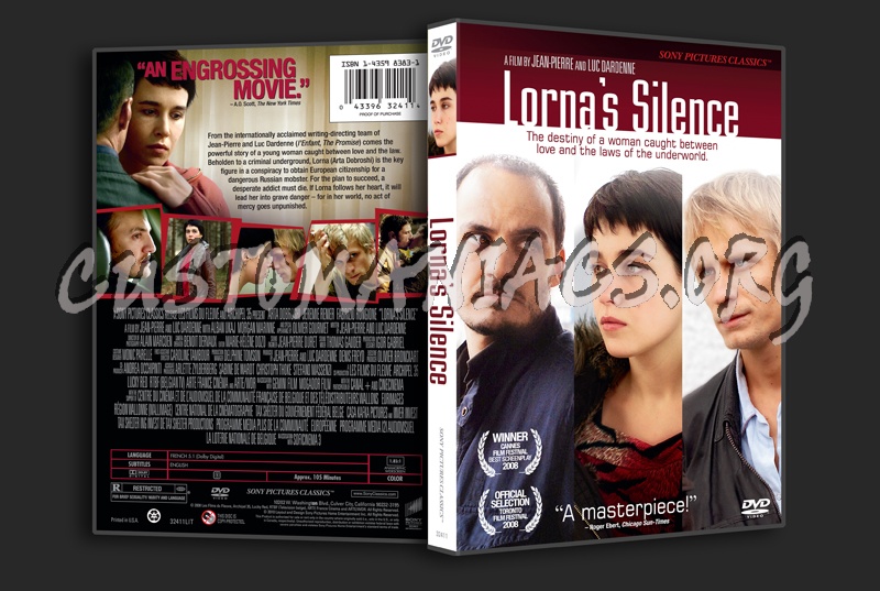 Lorna's Silence dvd cover