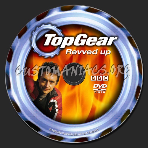 Top Gear Revved Up dvd label