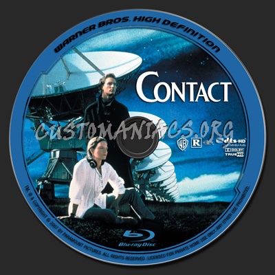 Contact blu-ray label