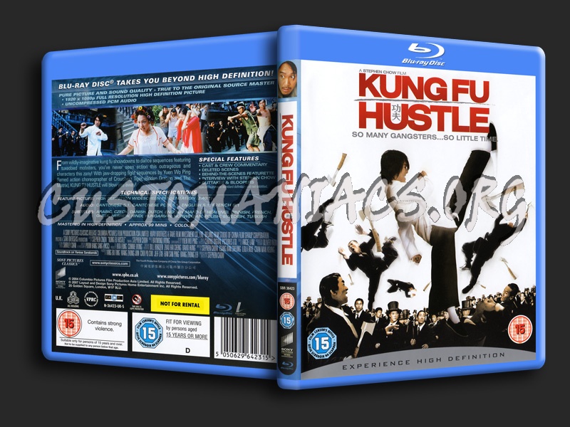 Kung Fu Hustle blu-ray cover