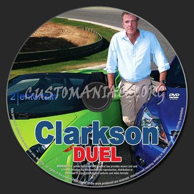 Clarkson Duel dvd label