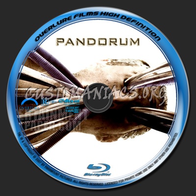 Pandorum blu-ray label