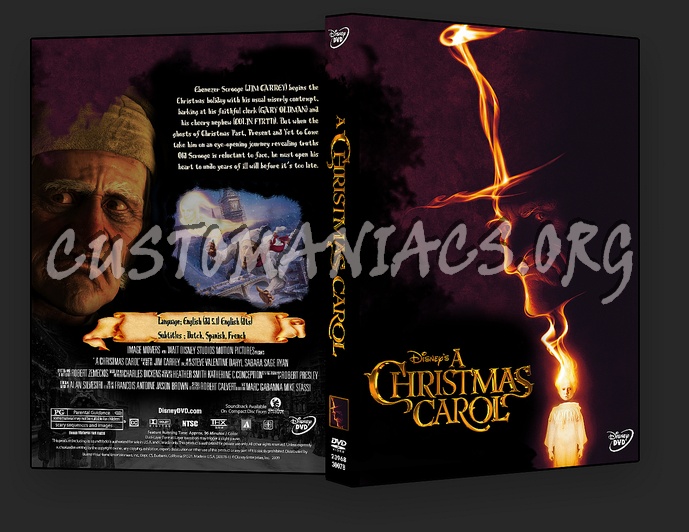 A Christmas Carol dvd cover