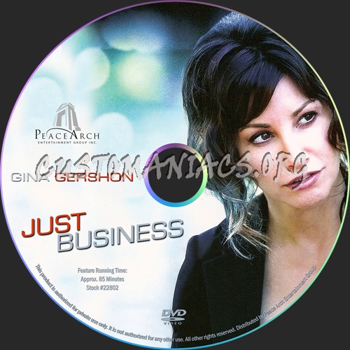 Just Business dvd label