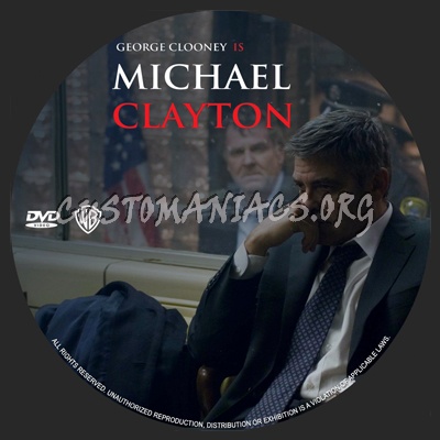 Michael Clayton dvd label