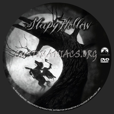 Sleepy Hollow dvd label