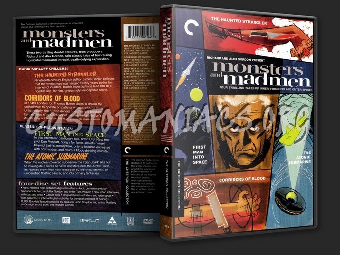 364 - Monsters and Madmen dvd cover