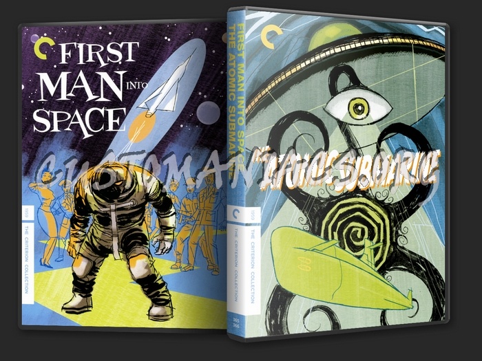 365 - 366 - The Atomic Submarine / First Man into Space dvd cover