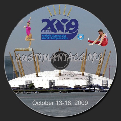 Artistic Gymnastics World Championships dvd label