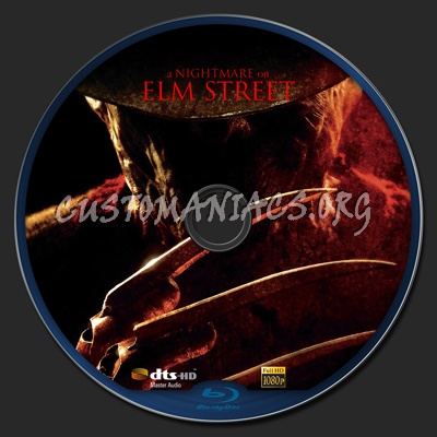 A Nightmare On Elm Street (2010) blu-ray label