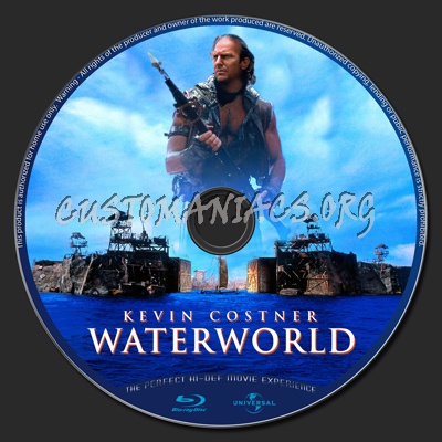 Waterworld blu-ray label