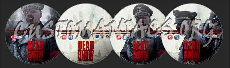 Dead Snow dvd label