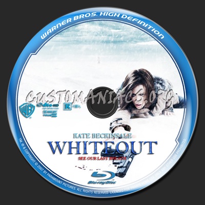 Whiteout blu-ray label