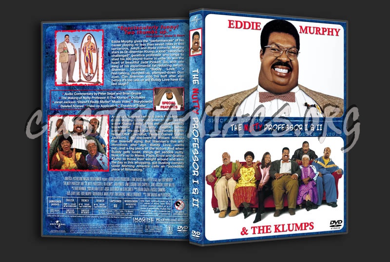 The Nutty Professor Double Feature dvd cover