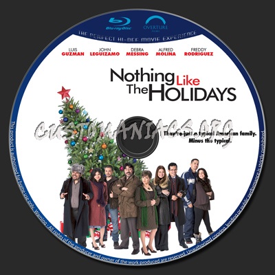 Nothing Like The Holidays blu-ray label