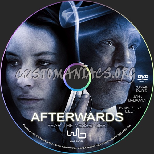 Afterwards dvd label