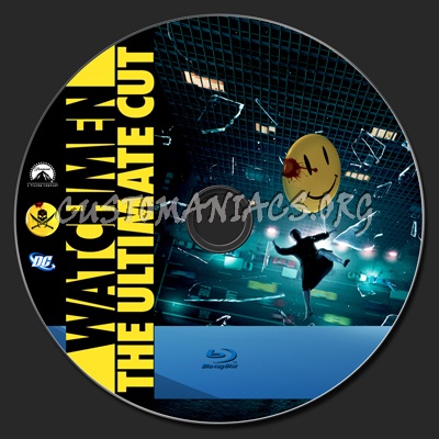 Watchmen The Ultimate Cut blu-ray label