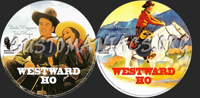 Westward Ho dvd label