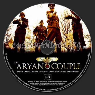 The Aryan Couple dvd label