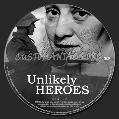 Unlikely Heroes dvd label